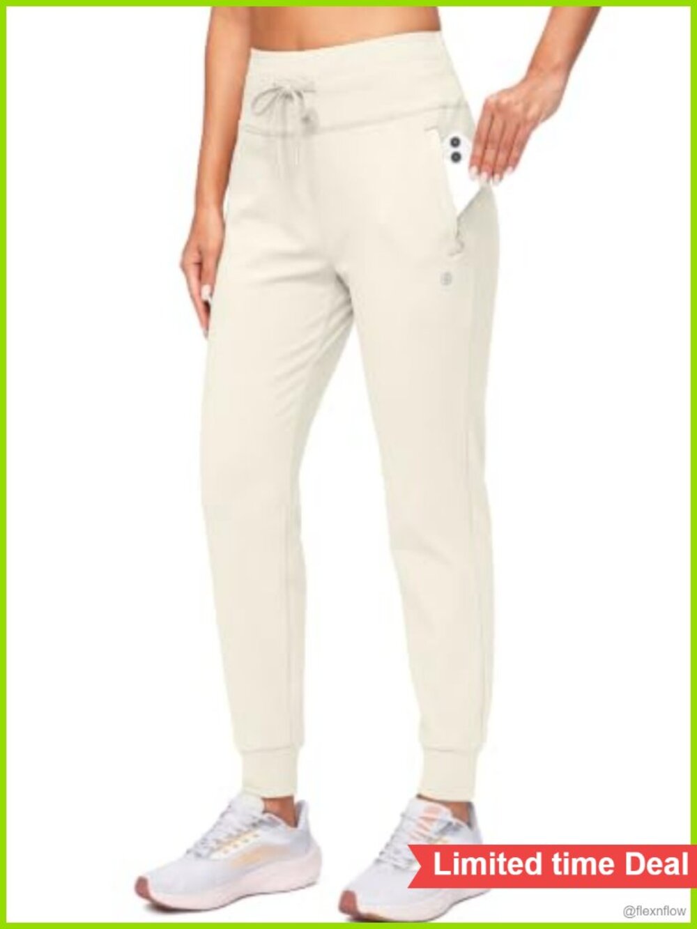Fleece Lined Joggers Water Resistant Hiking Pants